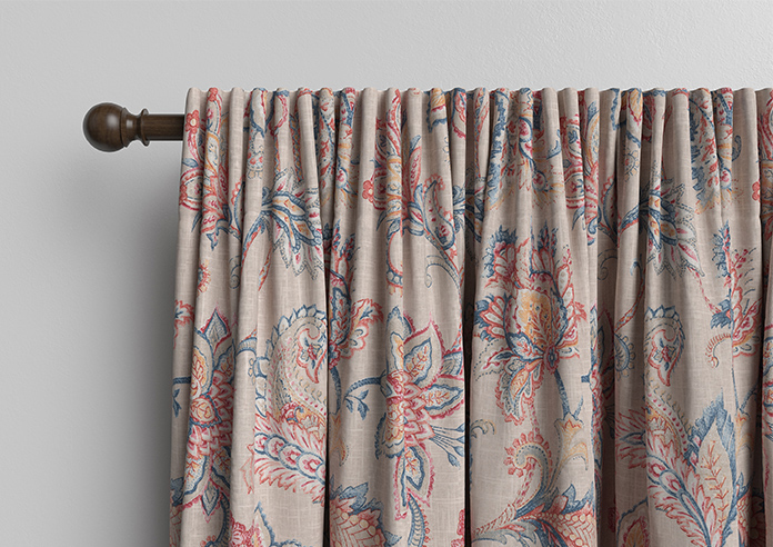 Pembury, Cranberry - Made to Measure Curtains - Image 10